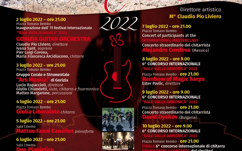 Bale Valle Armonica 2022 - 11 Festival Internazionale di Musica