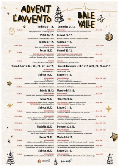 Advent Bale - l'Avvento Valle 2024