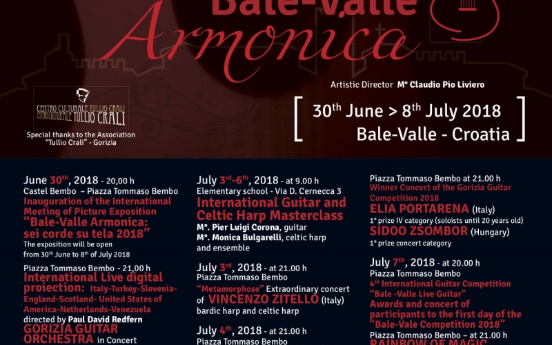 Bale Valle Armonica - International guitar festival