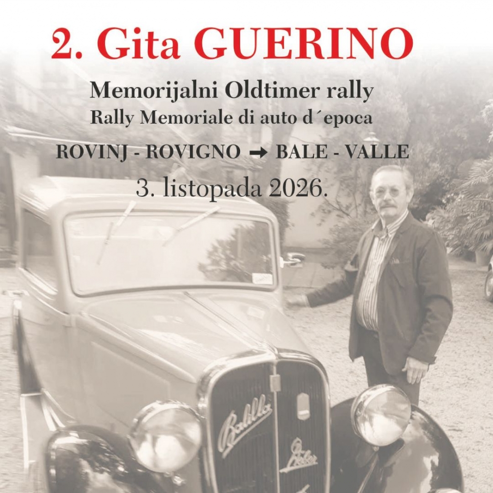 2. Gita Guerino: oldtimeri ponovno stižu u Bale