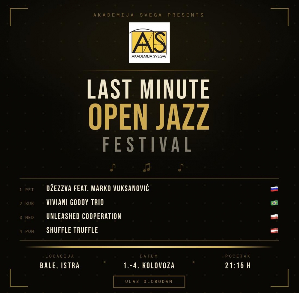 Last Minute Open Jazz Festival 2026