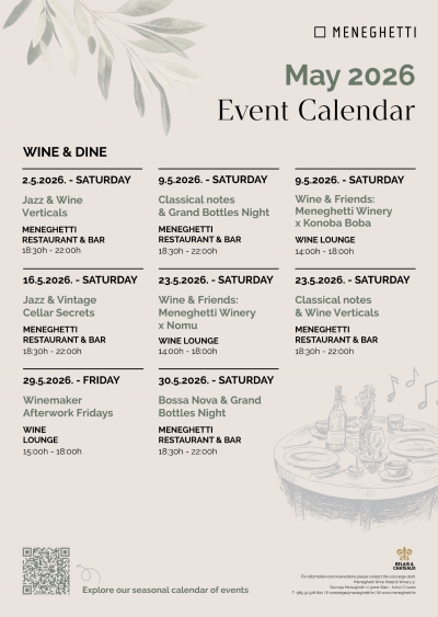 Wine & Dine večeri u Meneghettiju